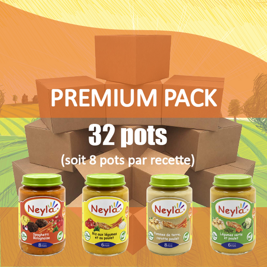 4- PREMIUM PACK - 32 pots